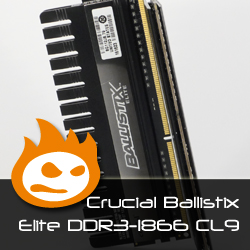 Beitragsbild: Crucial Ballistix Elite DDR3-1866 CL 9 Kit (2x8 GB)