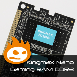 Beitragsbild: Kingmax Nano Gaming RAM DDR3-2200 CL10 (2x4GB)