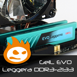 Beitragsbild: GeIL EVO Leggera DDR3-2133 CL 10 Kit (2x 8 GB)
