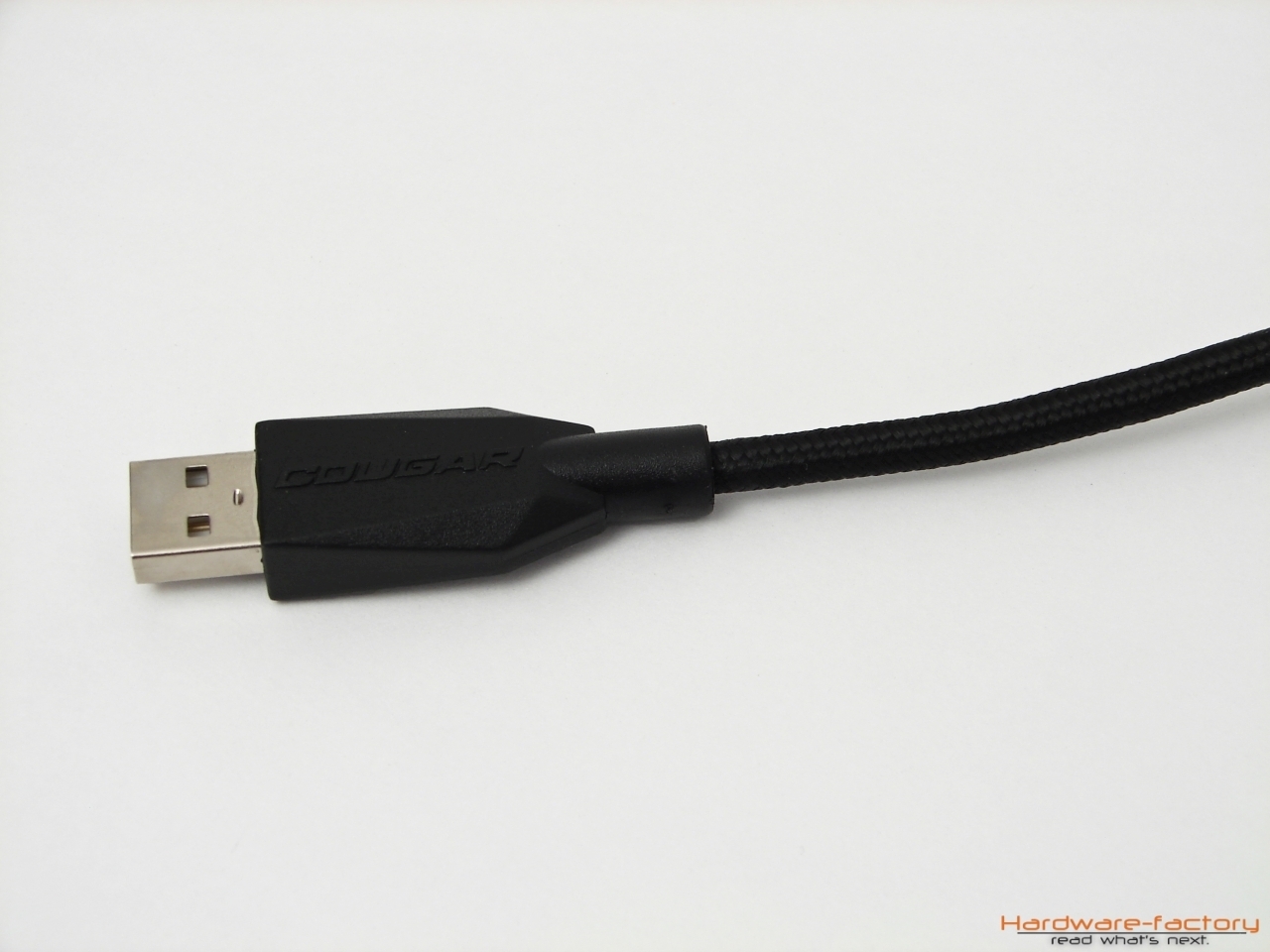 Der USB-Stecker des Anschlusskabels