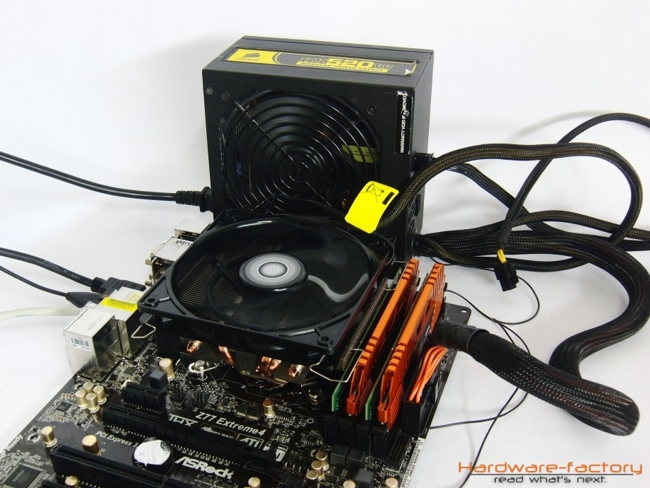 Montierter Cooler Master Gemin II M4.