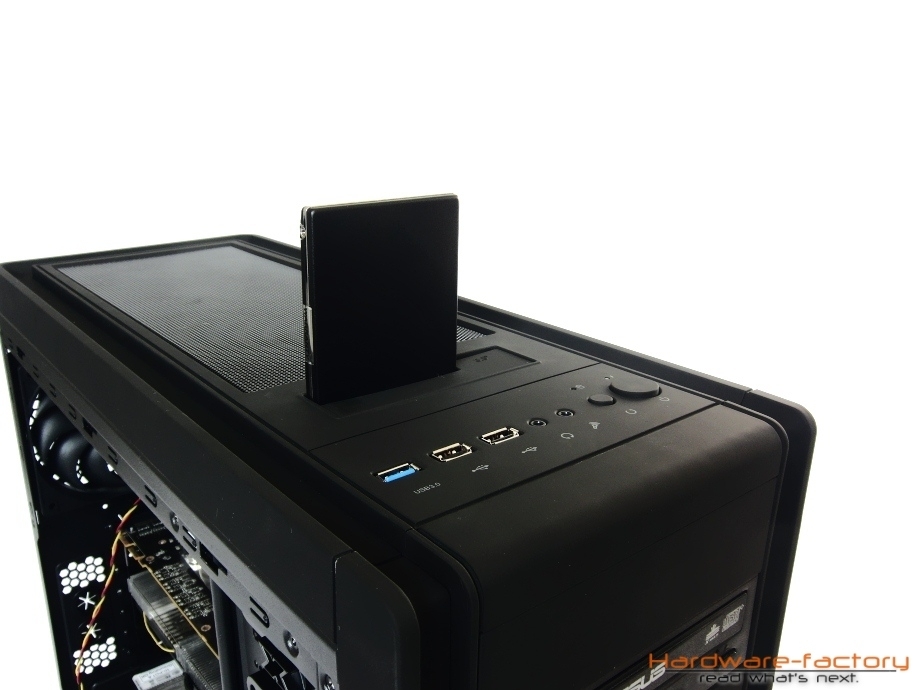 Nutzung des Hotswap-Schachtes