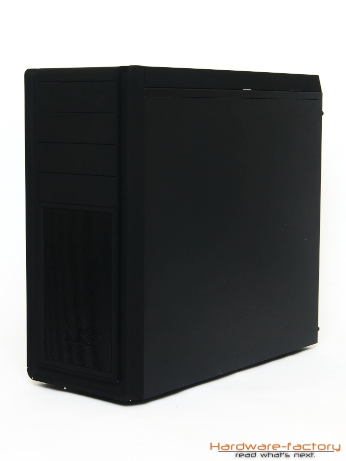 Vorderansicht des Gehäuses