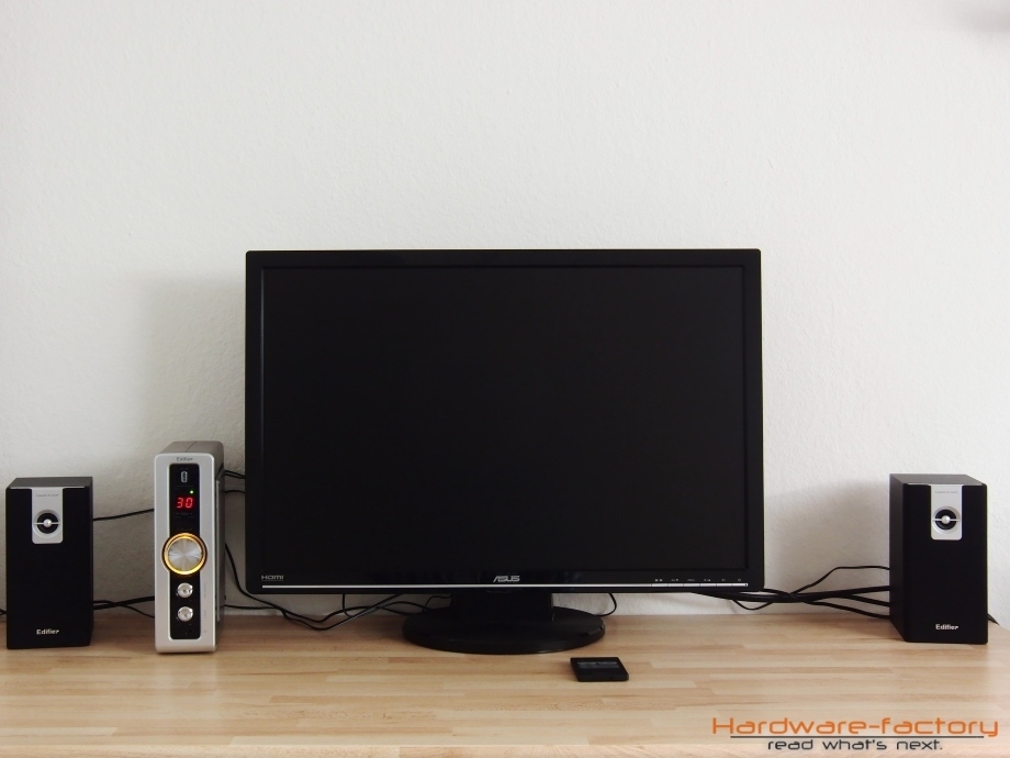 Im Soundtest von Hardwarefactory wurde dieser Aufbau so gestaltet.